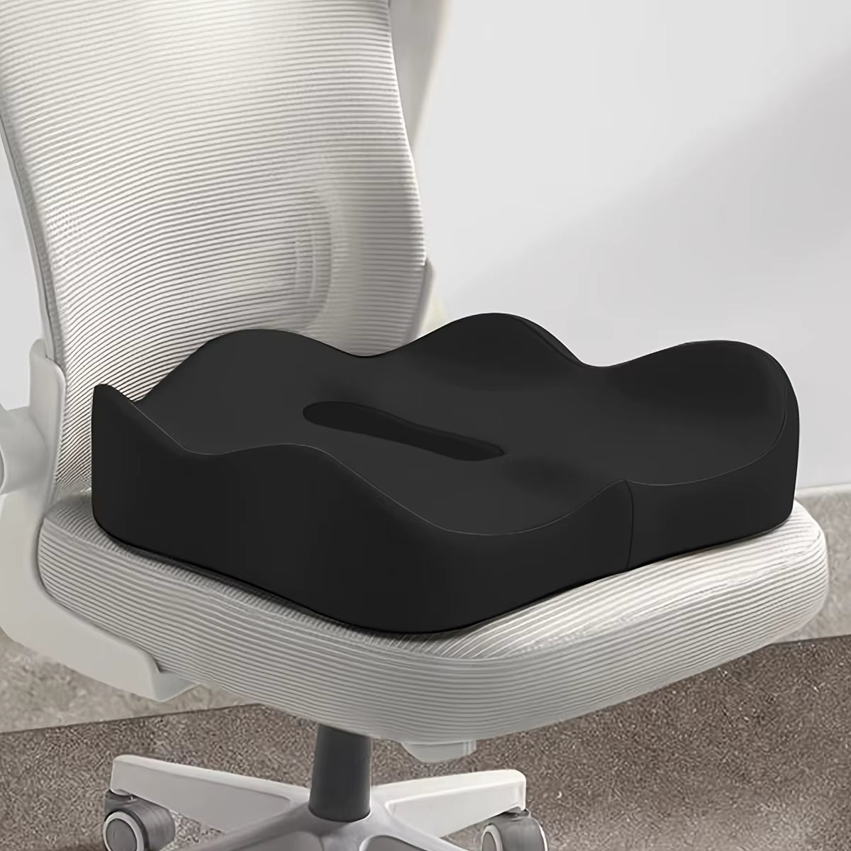 Seat Cushion, Ergonomically Designed Memory Sponge Pad, Suitable for Office Chairs and Wheelchairs